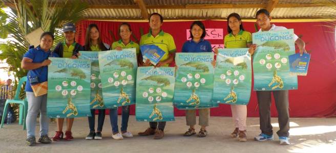 Distribution of Diwa the Dugong picture books and dugong posters in Busuanga