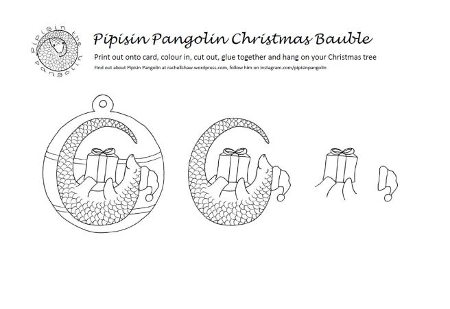 Pipisin Pangolin bauble 2018